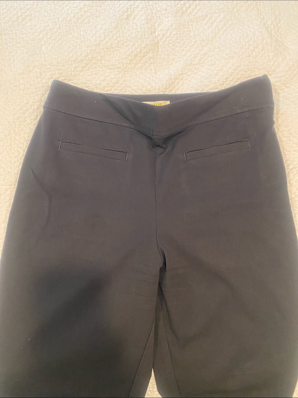 Anthropologie Elegant Black Flare Pants